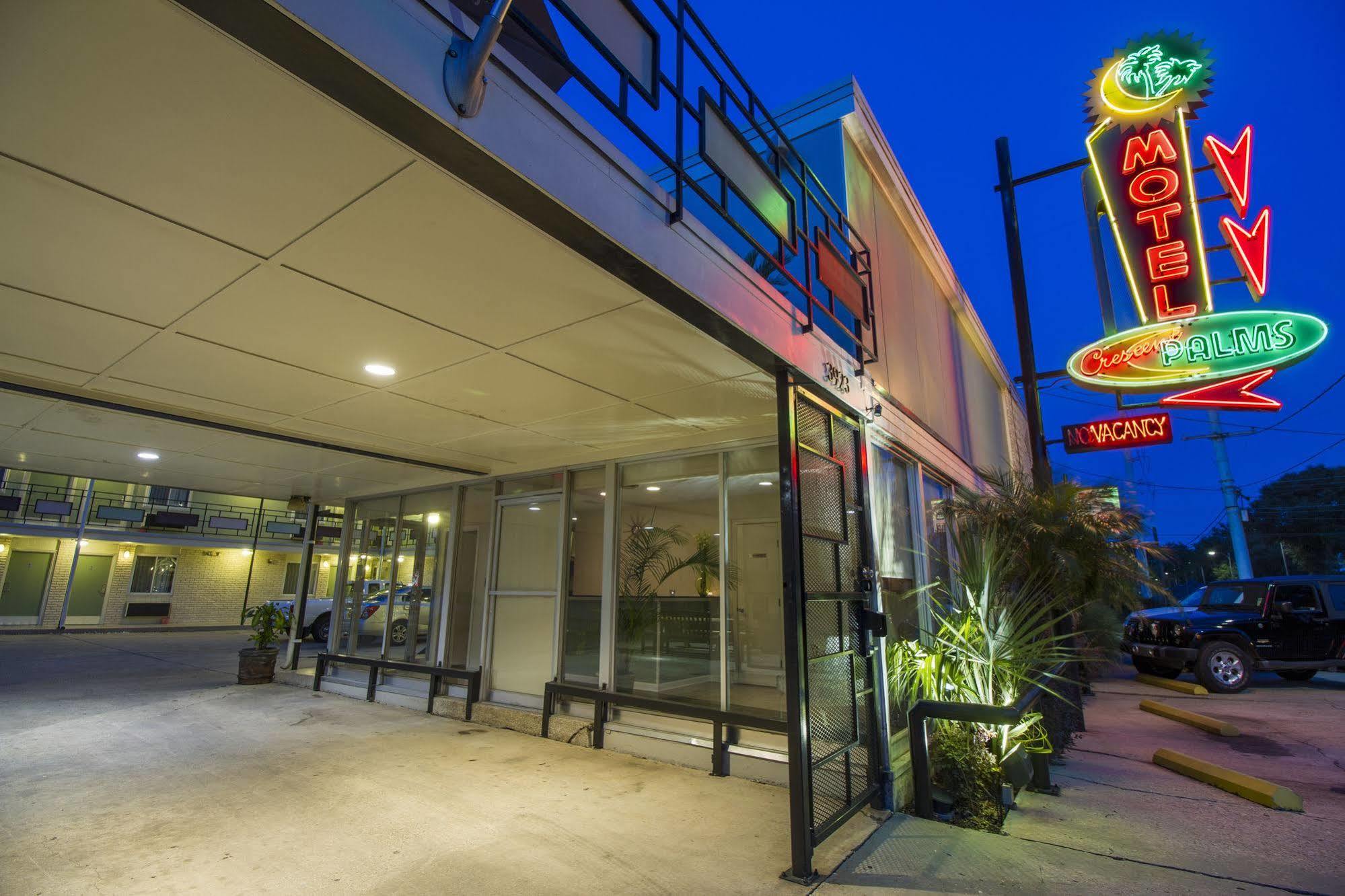 Crescent Palms Motel New Orleans Exteriör bild